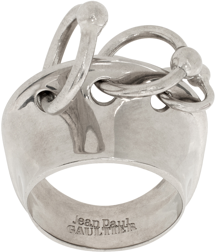 Silver Multiple Loops Ring