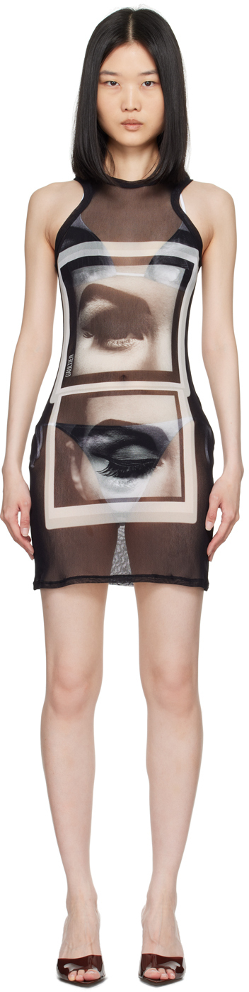 Black 
The Eyes And Lips
 Minidress