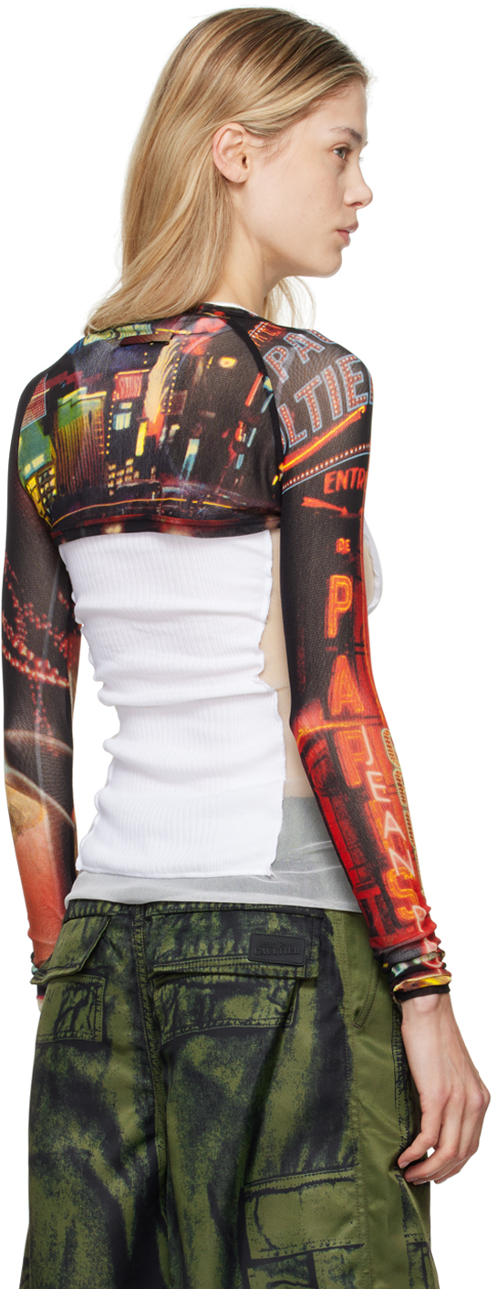 Jean Paul Gaultier Black & Red 'the Pigalle' Sleeves In 00301550-black/red/o