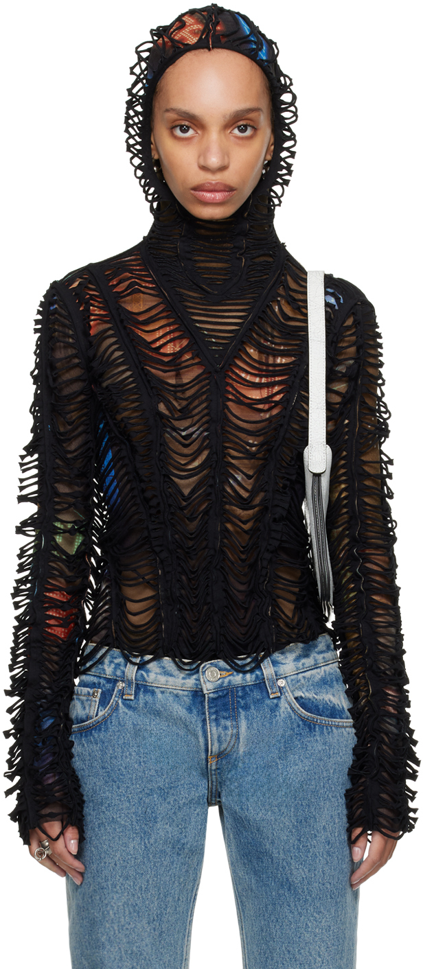 Gaultier Jeans グレー Lサイズ セーター ジャンポールゴルチエ ファムJean Paul GAULTIER FEMME ウール