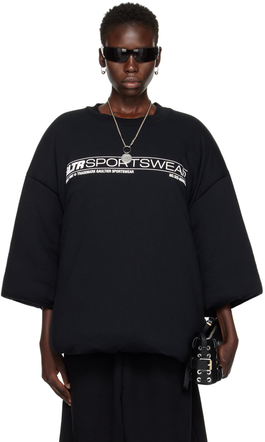 Shop Jean Paul Gaultier Black Shayne Oliver Edition T-shirt In 00 Black