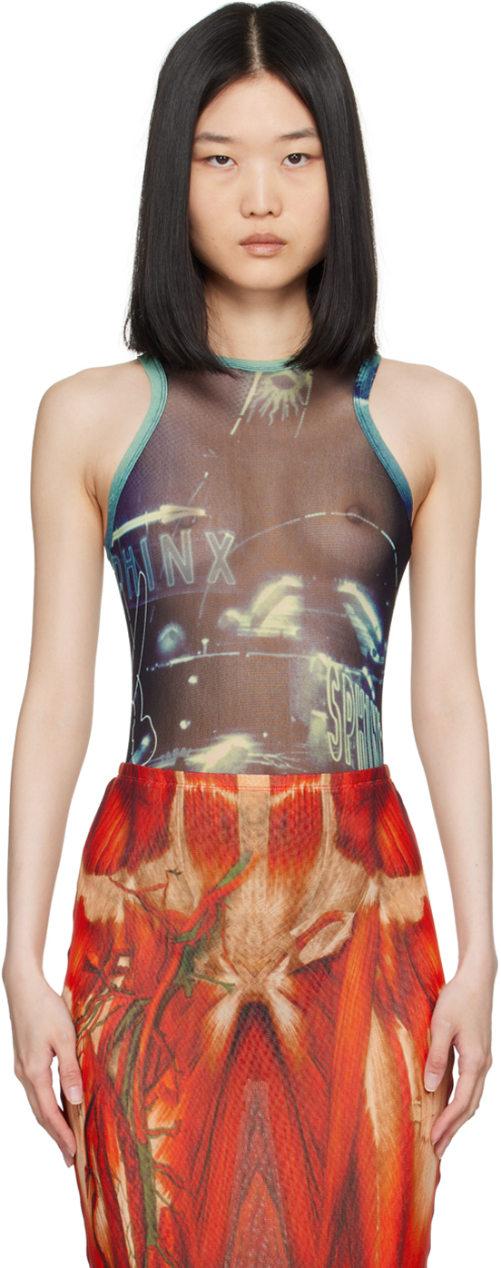 インナー・ルームウェアその他 JeanPaul GAULTIER 'Medaillon' bodysuit Jean Paul Gaultier - Jean Paul Gaultier | The Striped