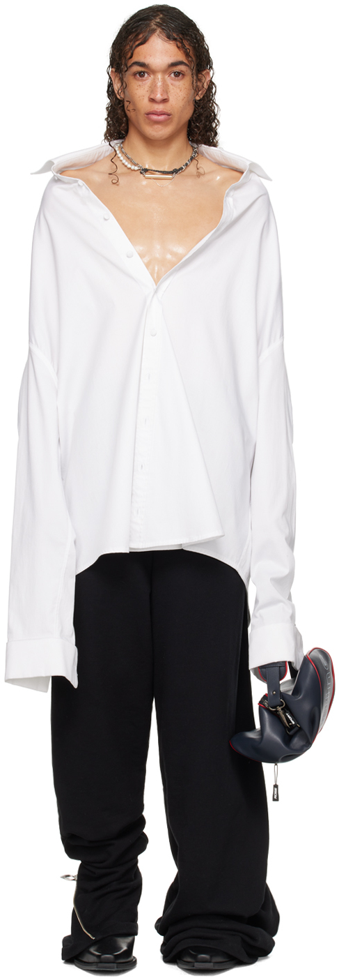 Shop Jean Paul Gaultier White Shayne Oliver Edition Shirt In 01-white