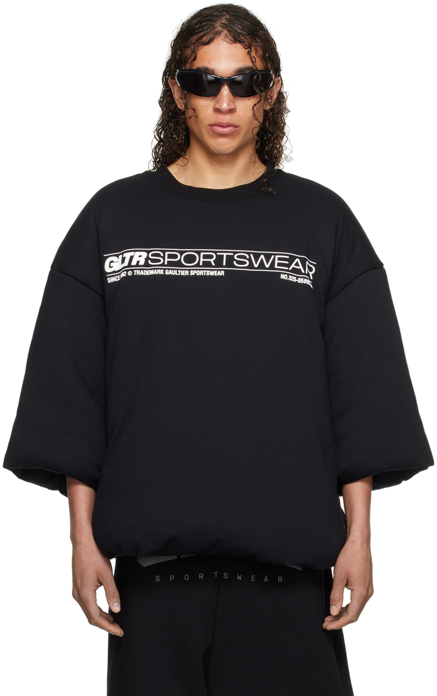 Shop Jean Paul Gaultier Black Shayne Oliver Edition T-shirt In 00-black