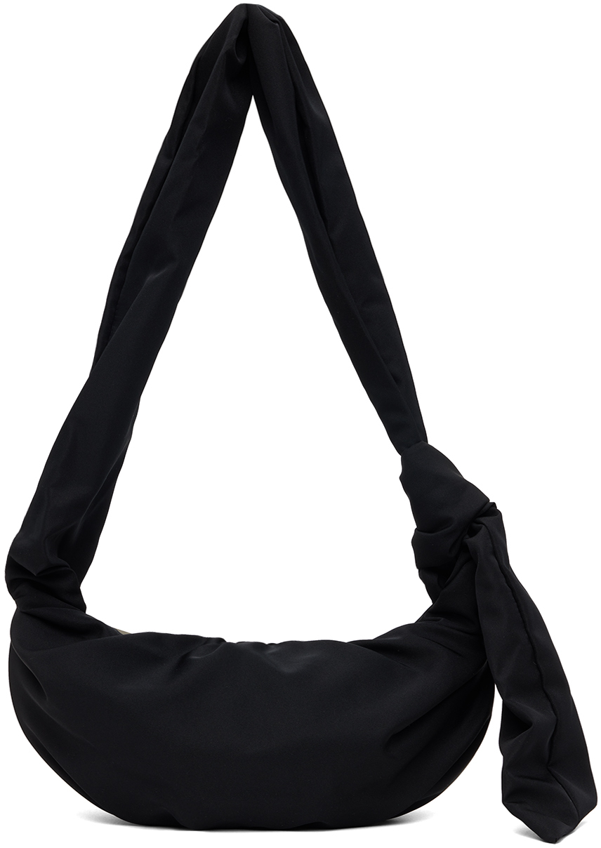 Black Coiling Bag by ISSEY MIYAKE on Sale