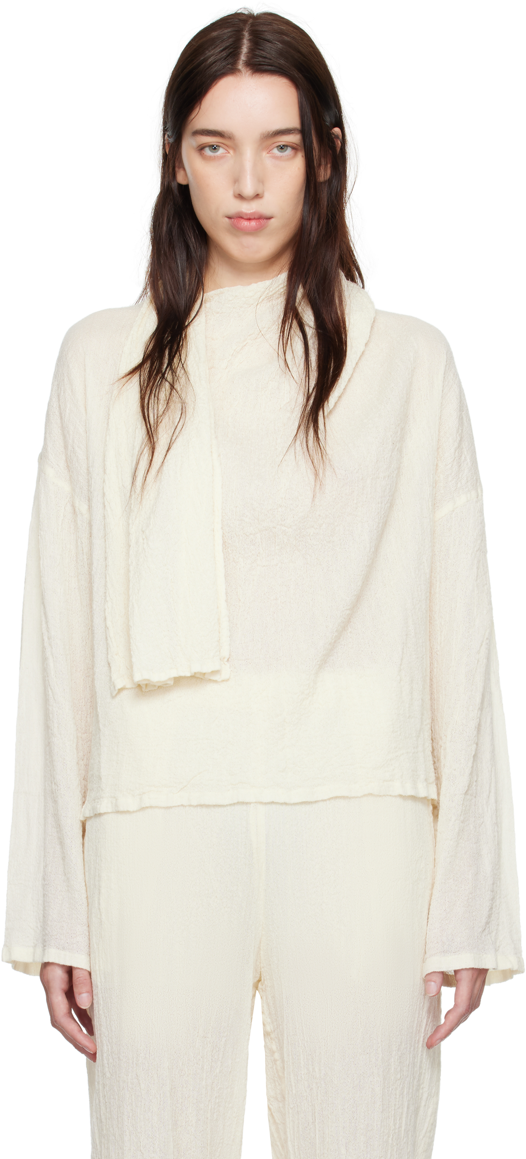 Off-White Karami Wool Blouse