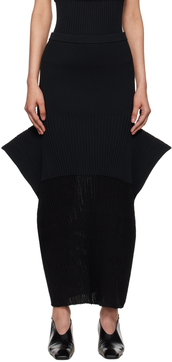 Black Sensu Maxi Skirt