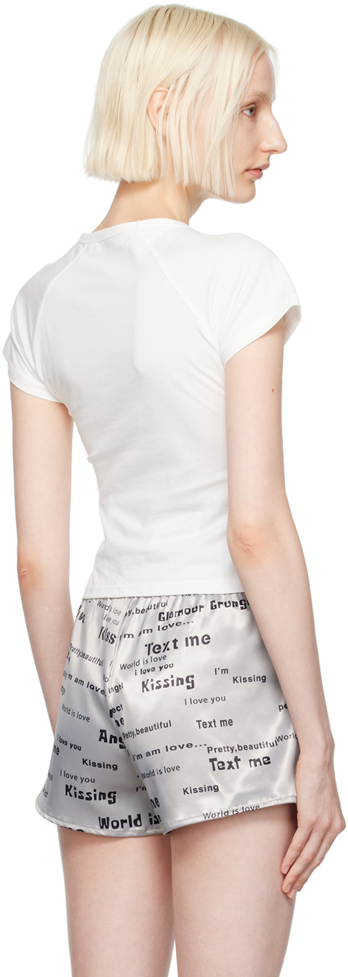 Praying White 'filthy & Disgusting' Baby T-shirt In White