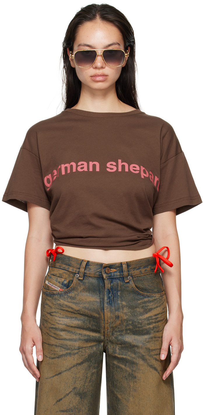 Brown 'German Shepard' T-Shirt