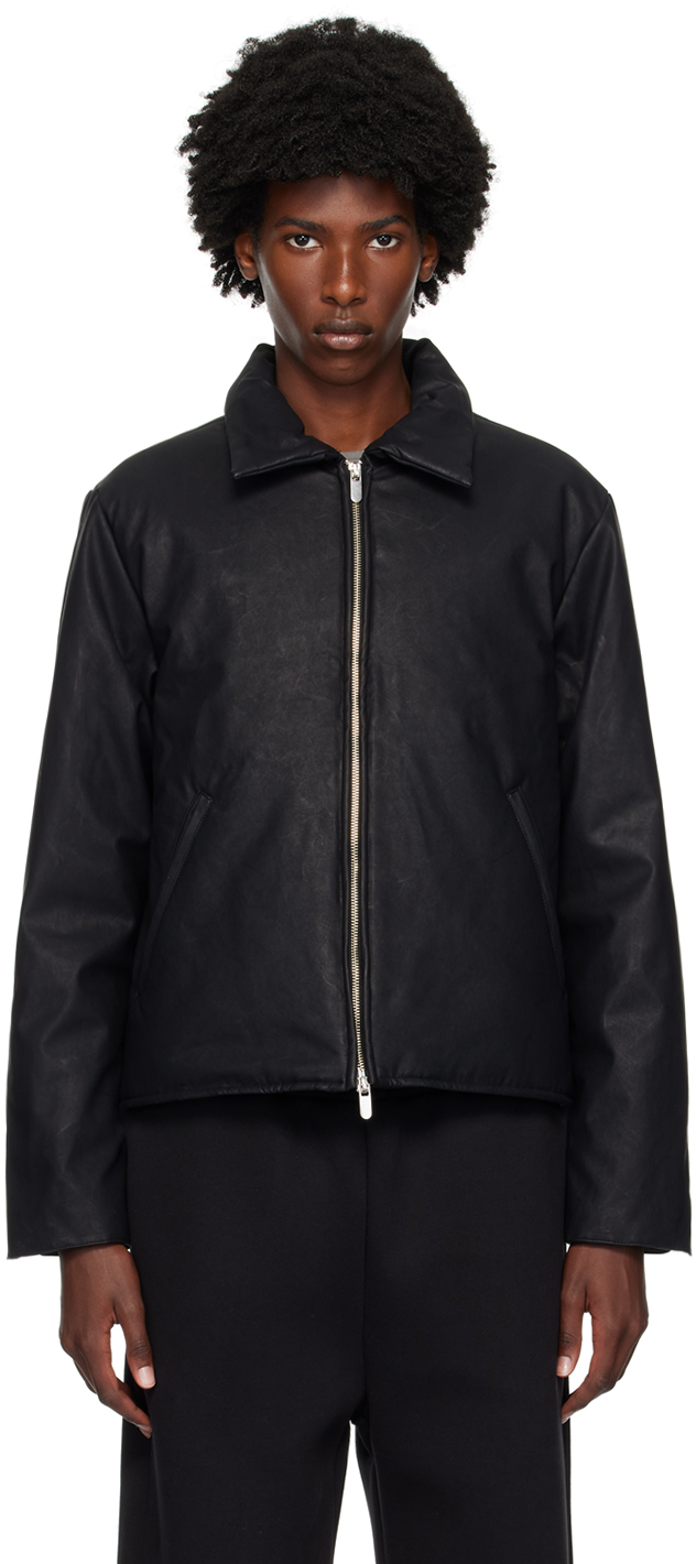 Shop Seventh Black Tailor Jacket In Black Wax