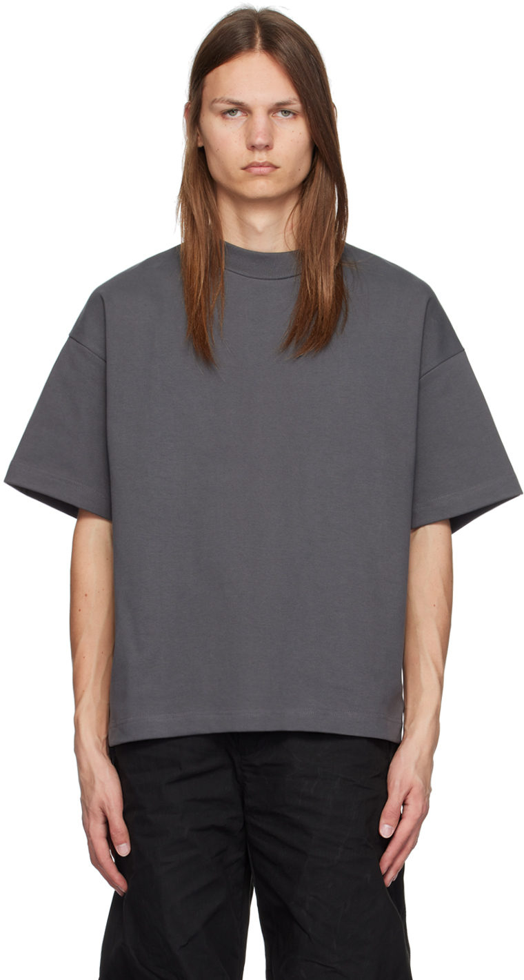 Shop Seventh Gray Heavyweight T-shirt In Cave