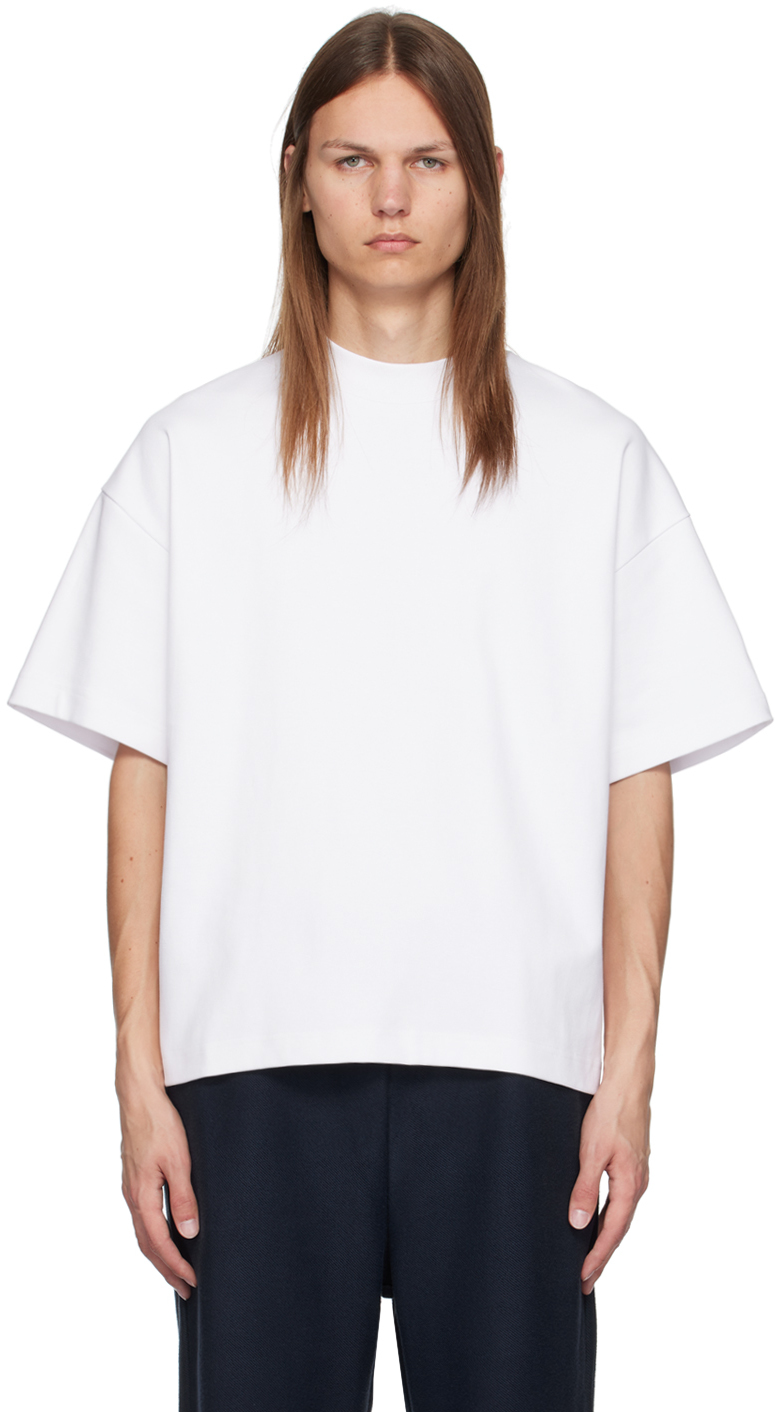 Shop Seventh White Heavyweight T-shirt In Salt