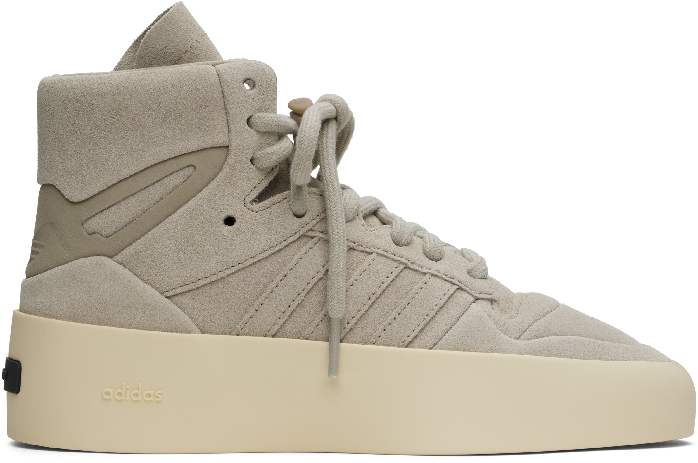 Taupe adidas Originals Edition 86 Hi Sneakers