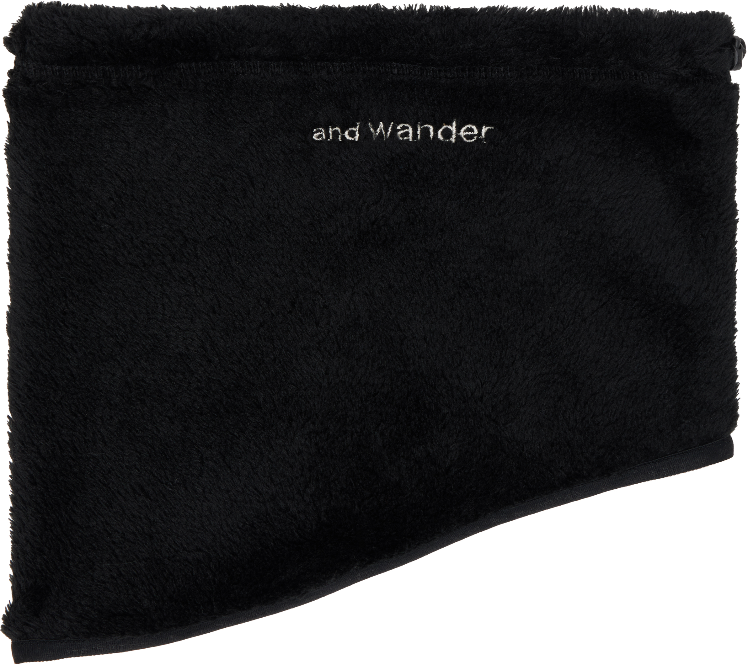 Black High Loft Fleece Neck Warmer