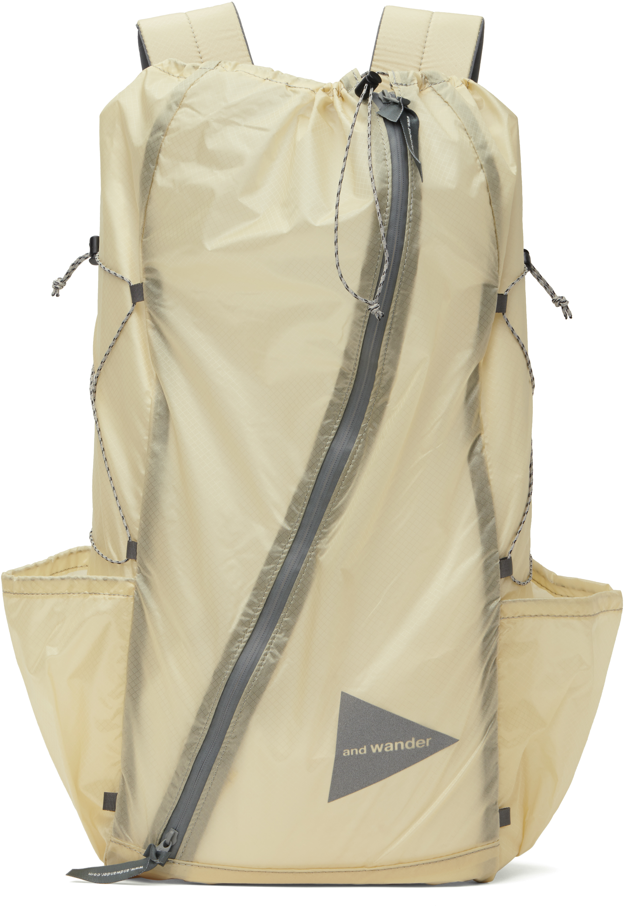 Yellow Sil Daypack Backpack