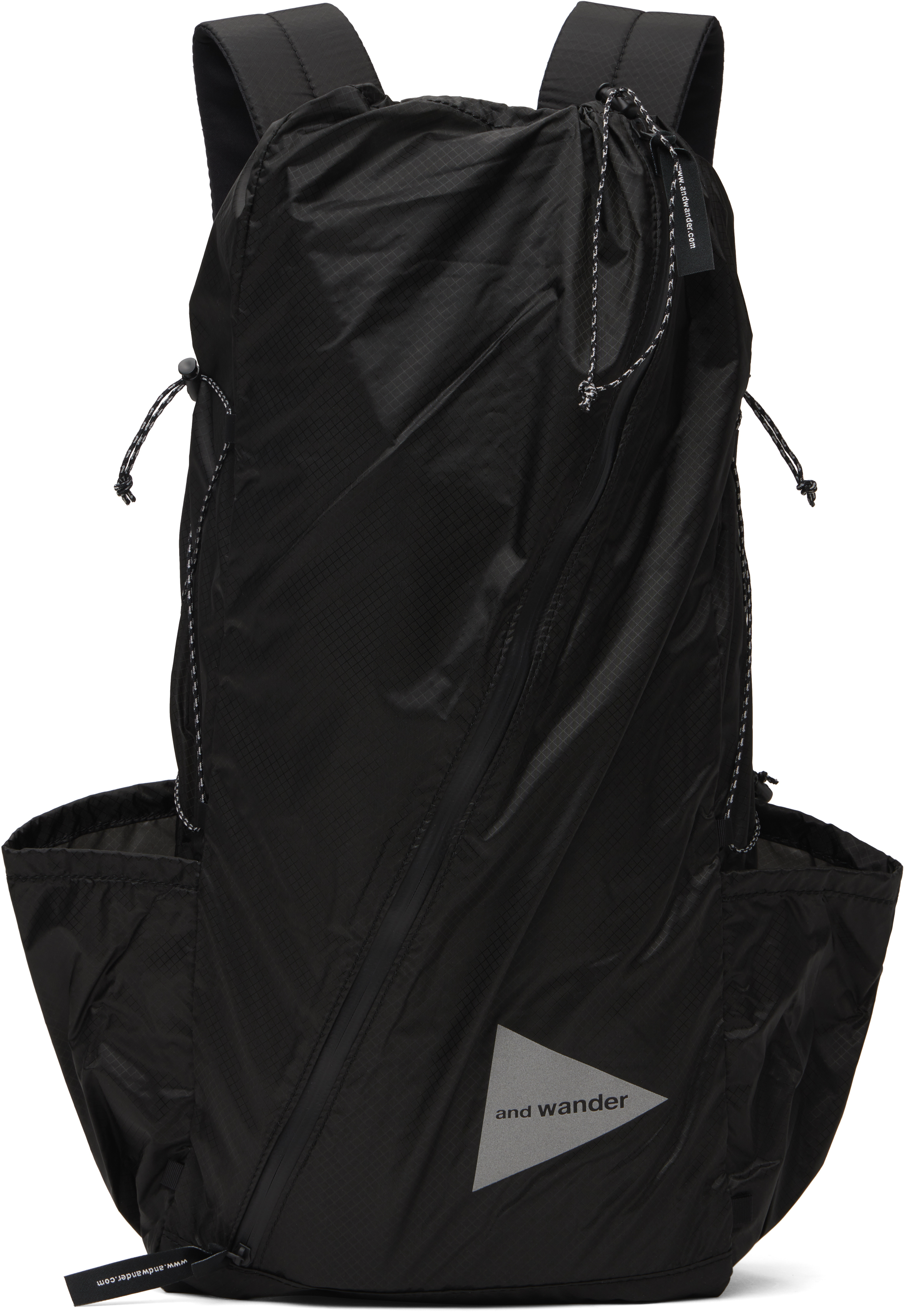 Shop And Wander Black Sil Daypack Backpack In 022charcoal