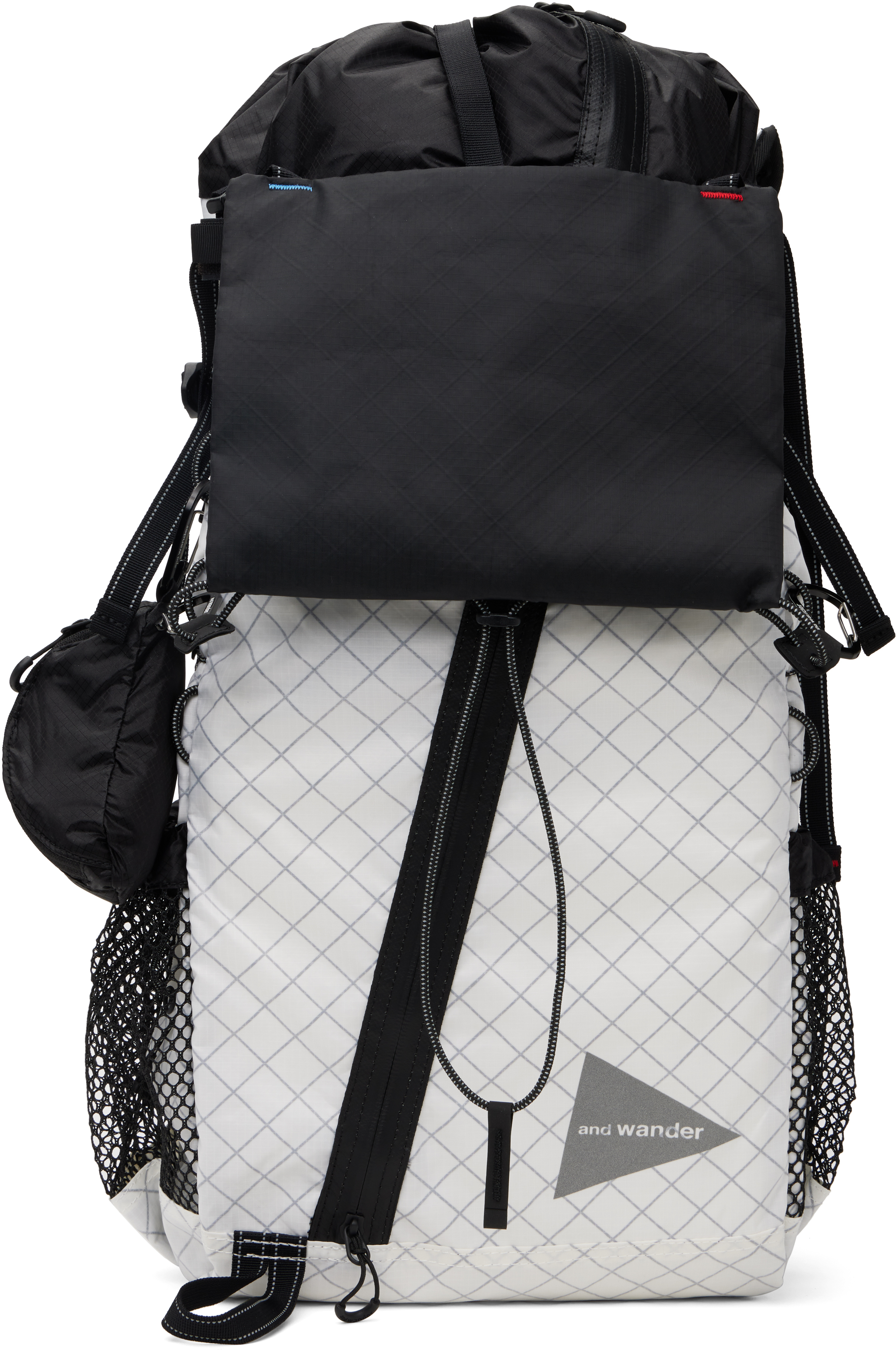 Shop And Wander Off-white Ecopak 30l Backpack In 031off White