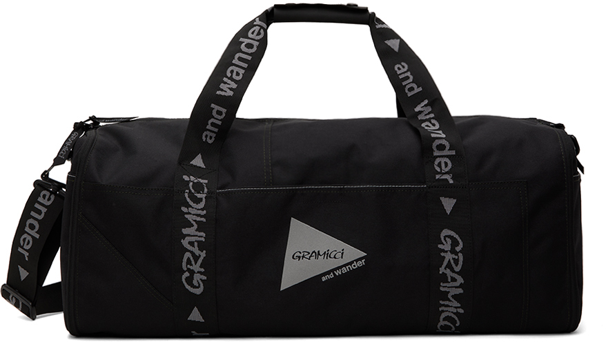 Black Gramicci Edition Multi Patchwork Boston Duffle Bag