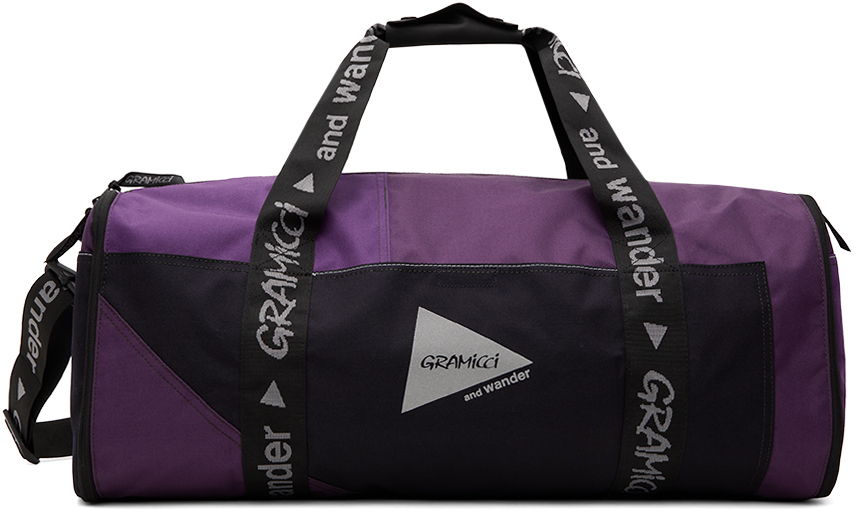 Purple Gramicci Edition Multi Patchwork Boston Duffle Bag