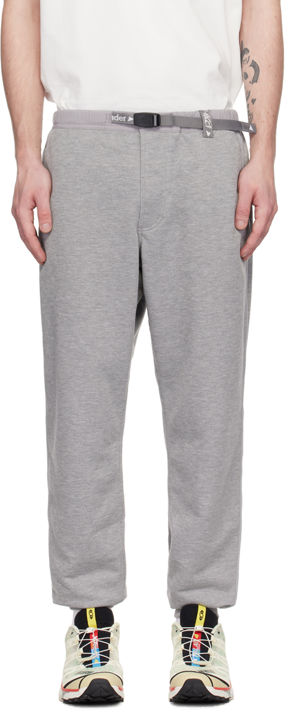 And Wander Gray Gramicci Edition Sweatpants In Grey