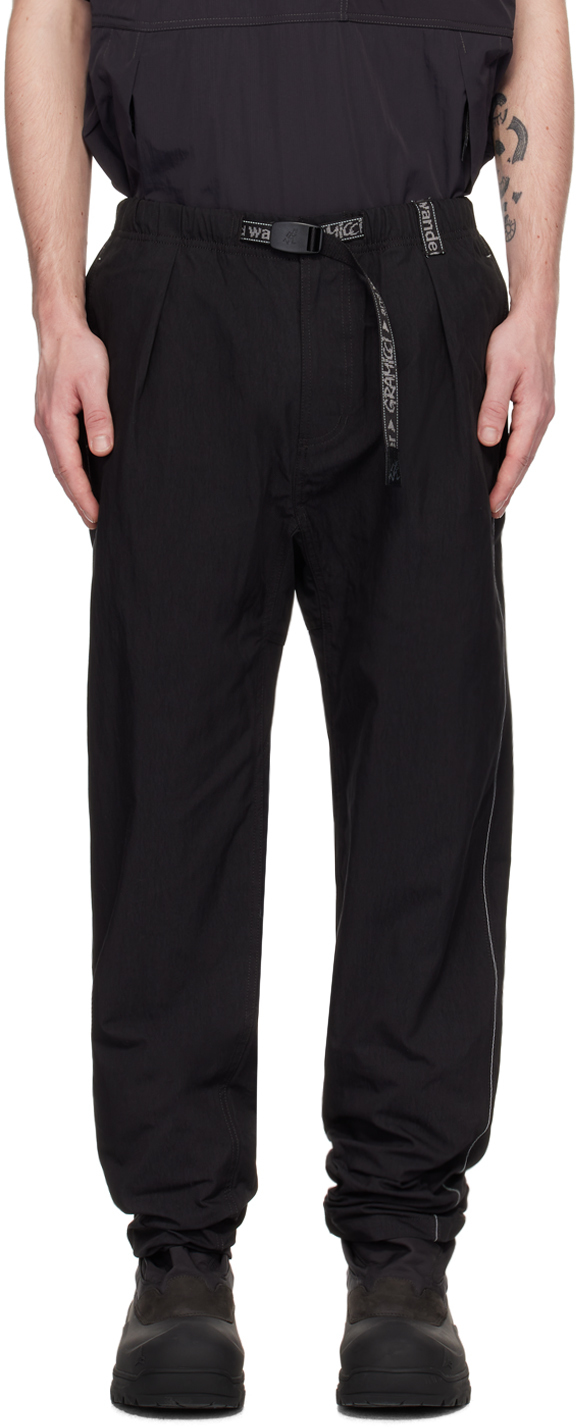 And Wander Black Gramicci Edition Climbing G Trousers
