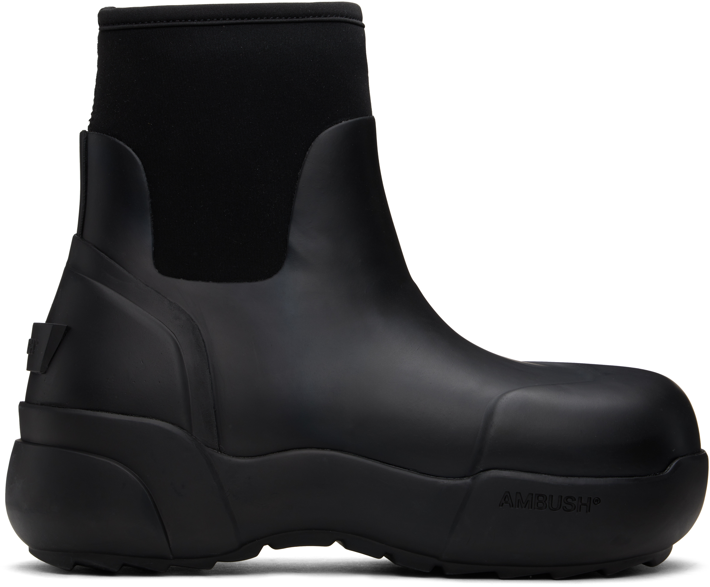 Black Rubber Boots