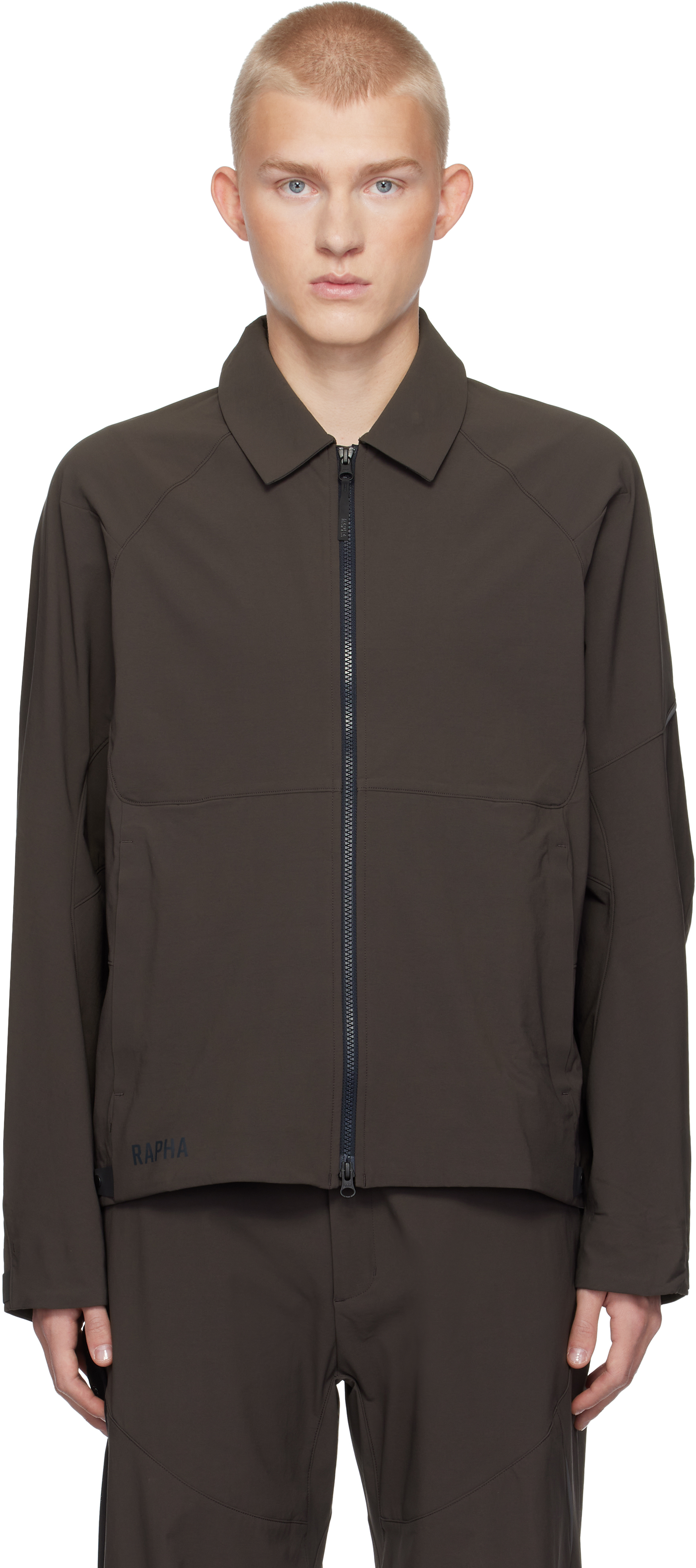 Shop Rapha Brown Men's Riding Jacket