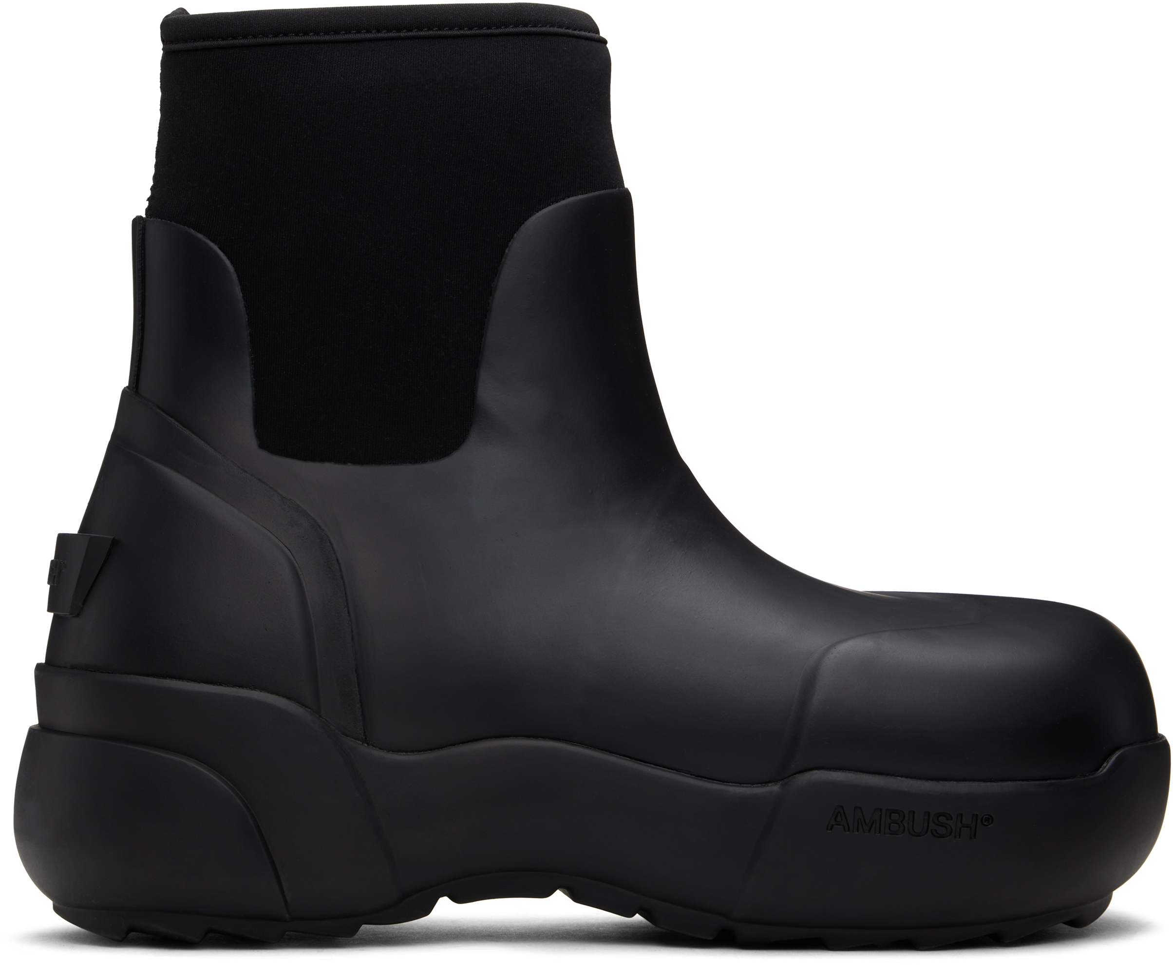 Black Rubber Boots