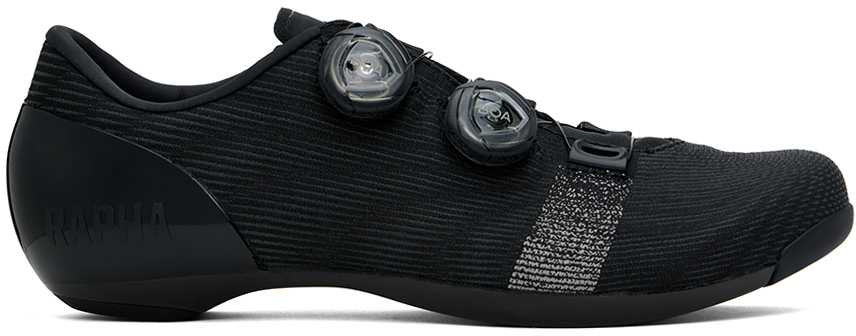 Shop Rapha Black Pro Team Sneakers In Blk Black