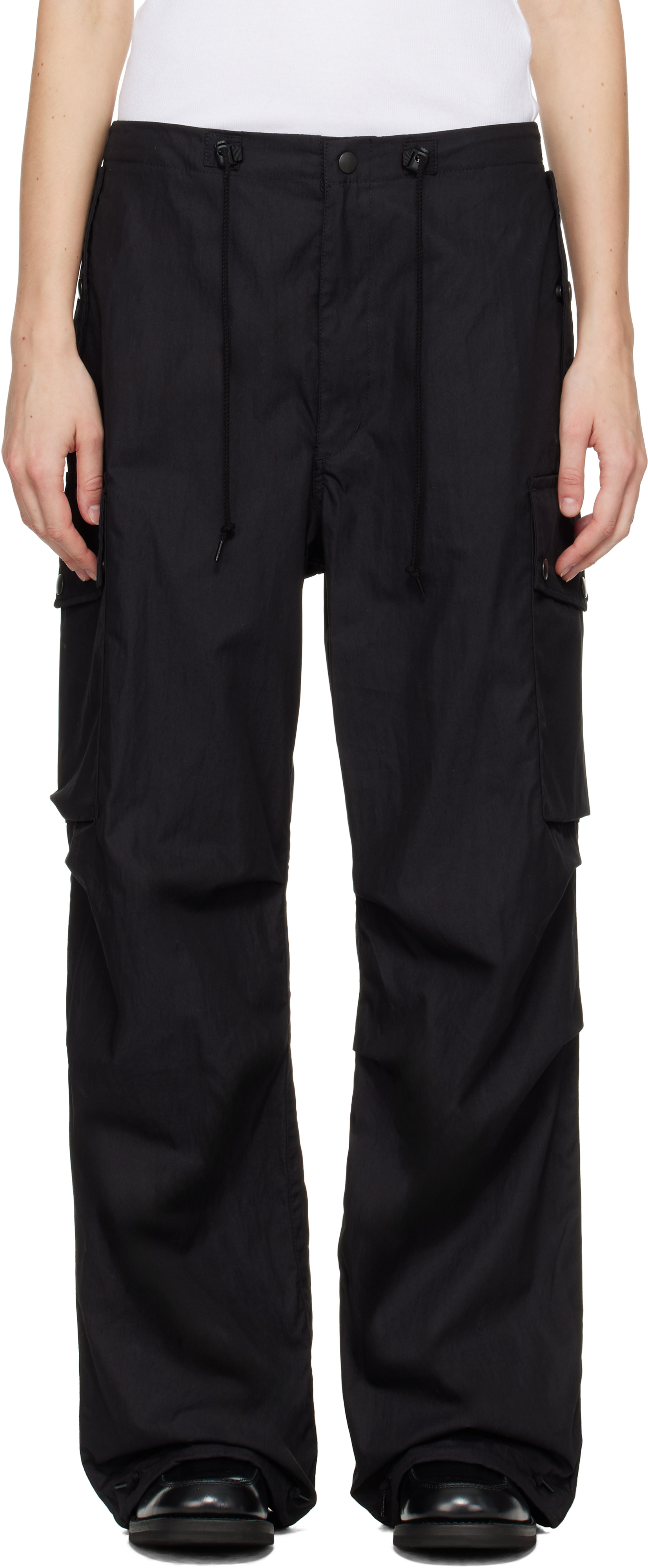 Black Field Cargo Pants