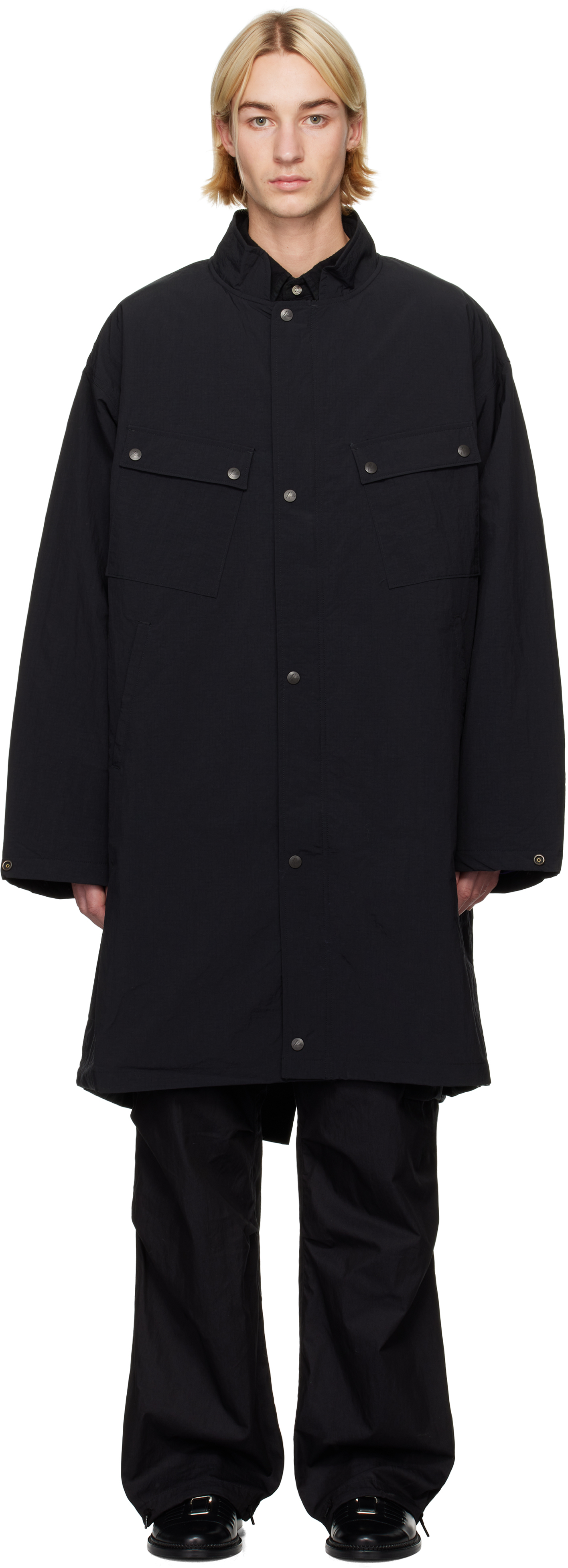 Black C. P. Coat