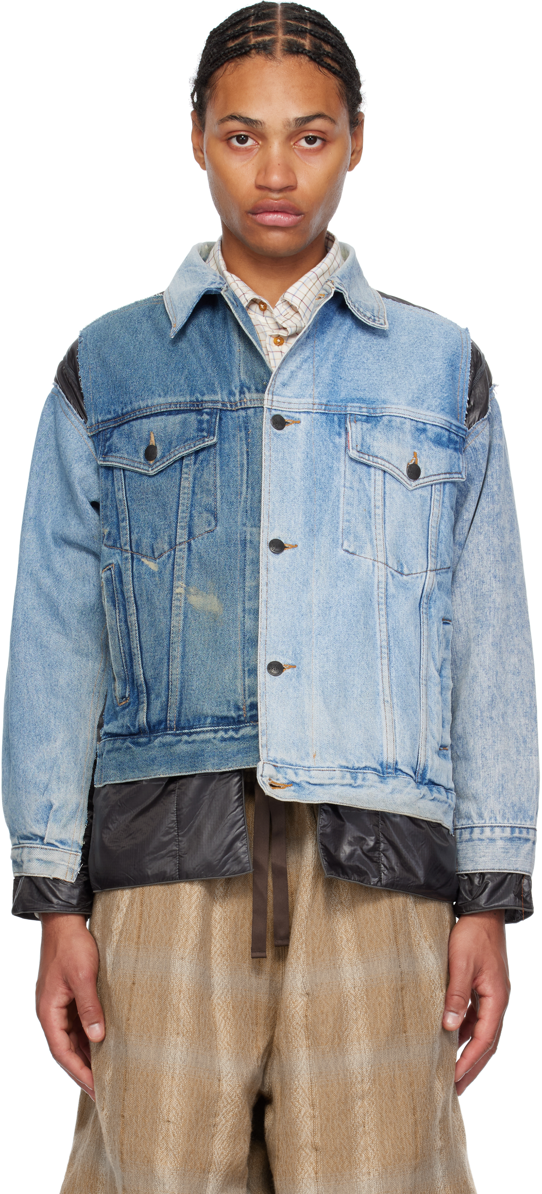 Needles denim jackets for Men | SSENSE