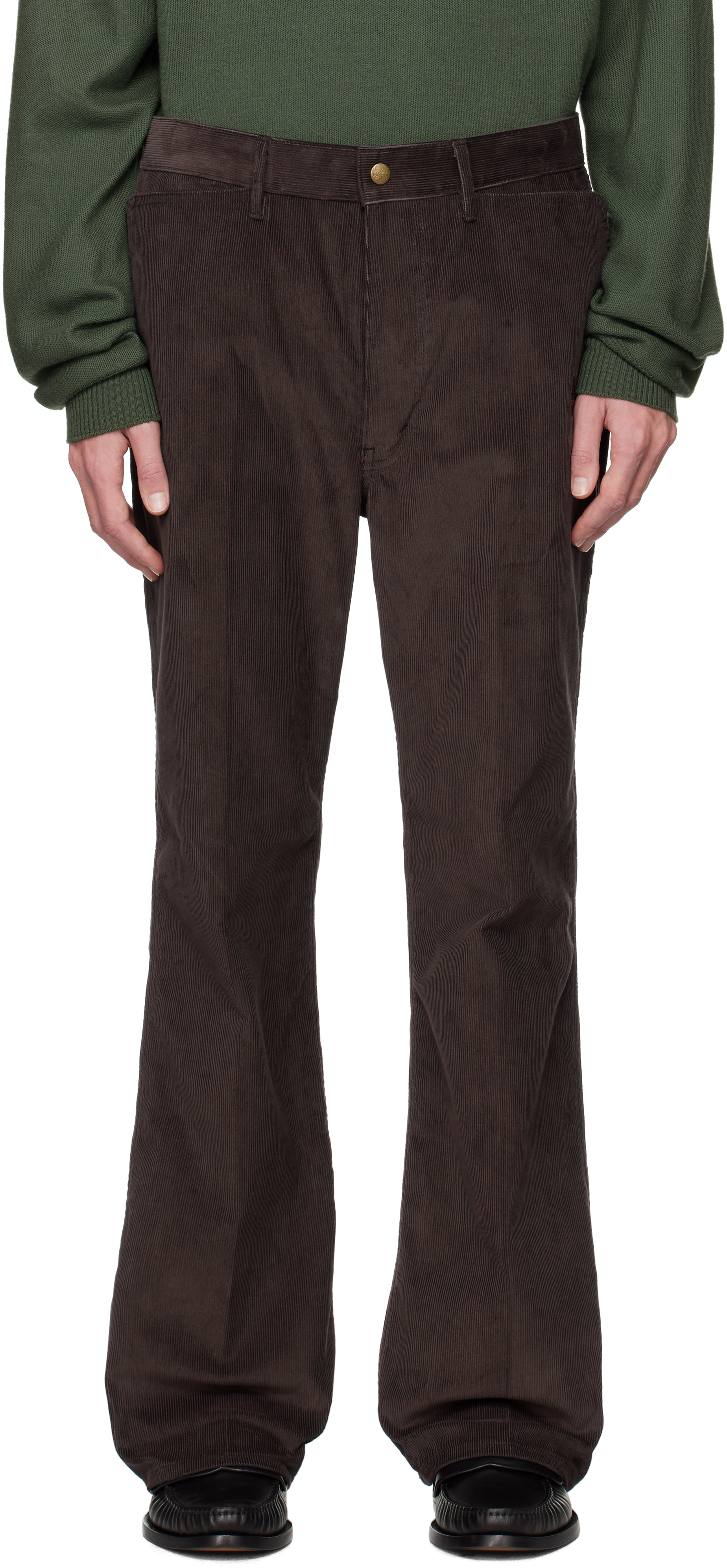 Black Boot-Cut Jeans by NEEDLES on Sale