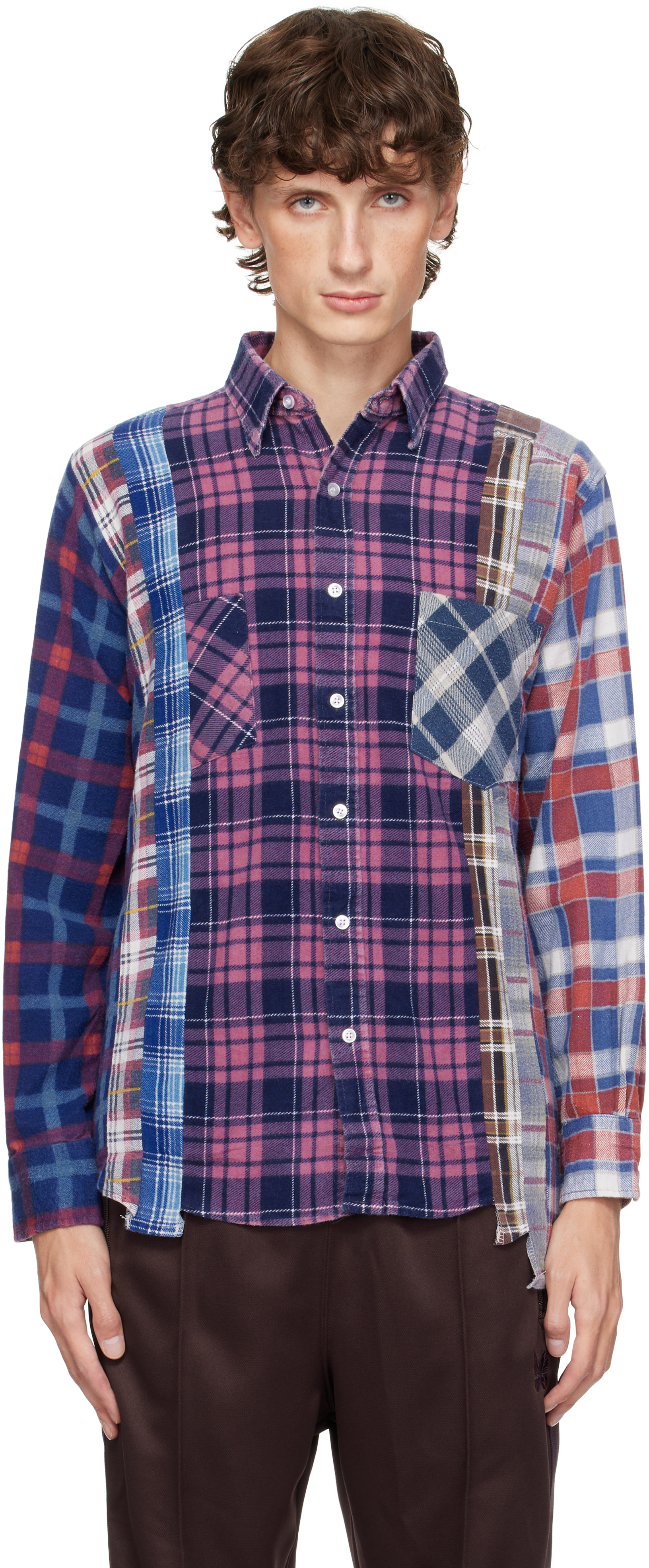 Multicolor 7 Cuts Flannel Shirt