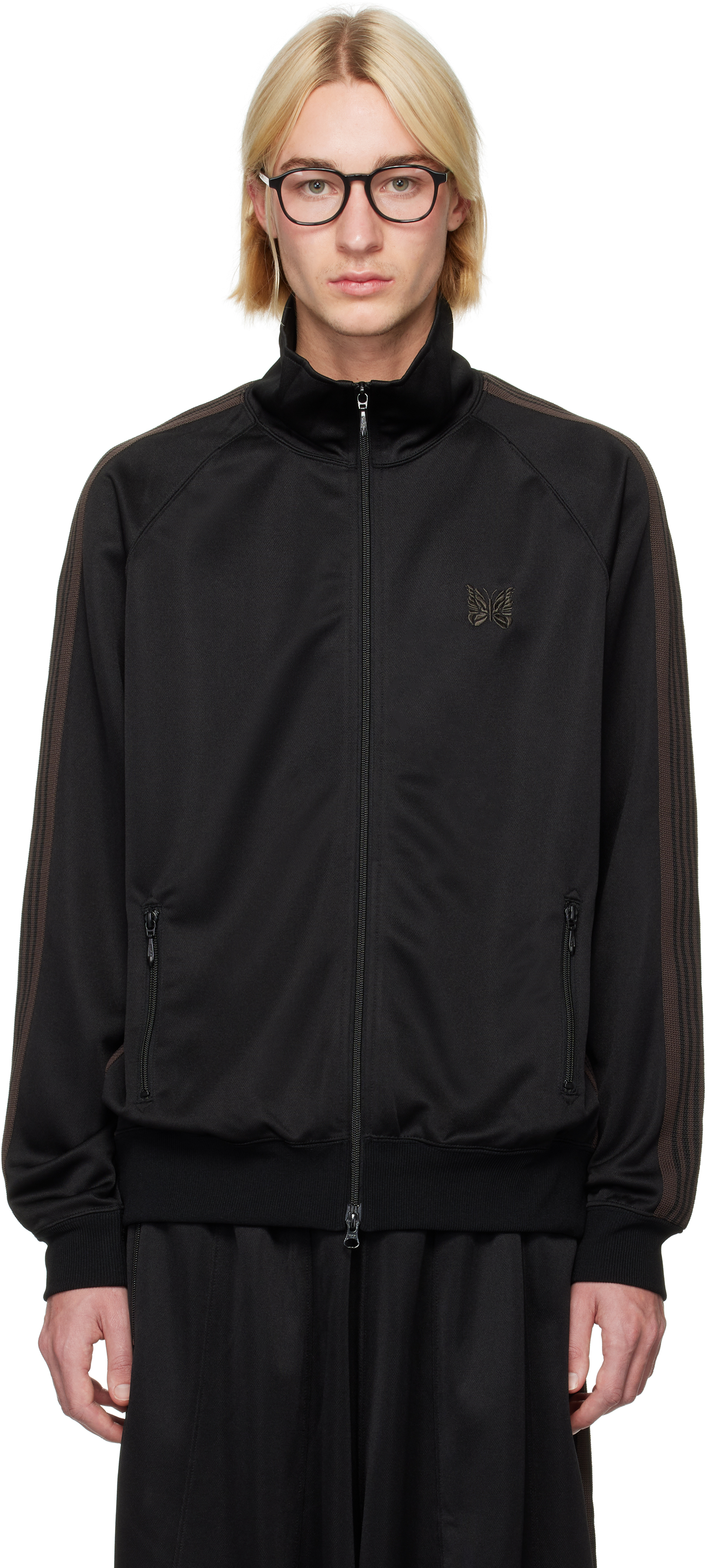 Needles poly track jacket sale