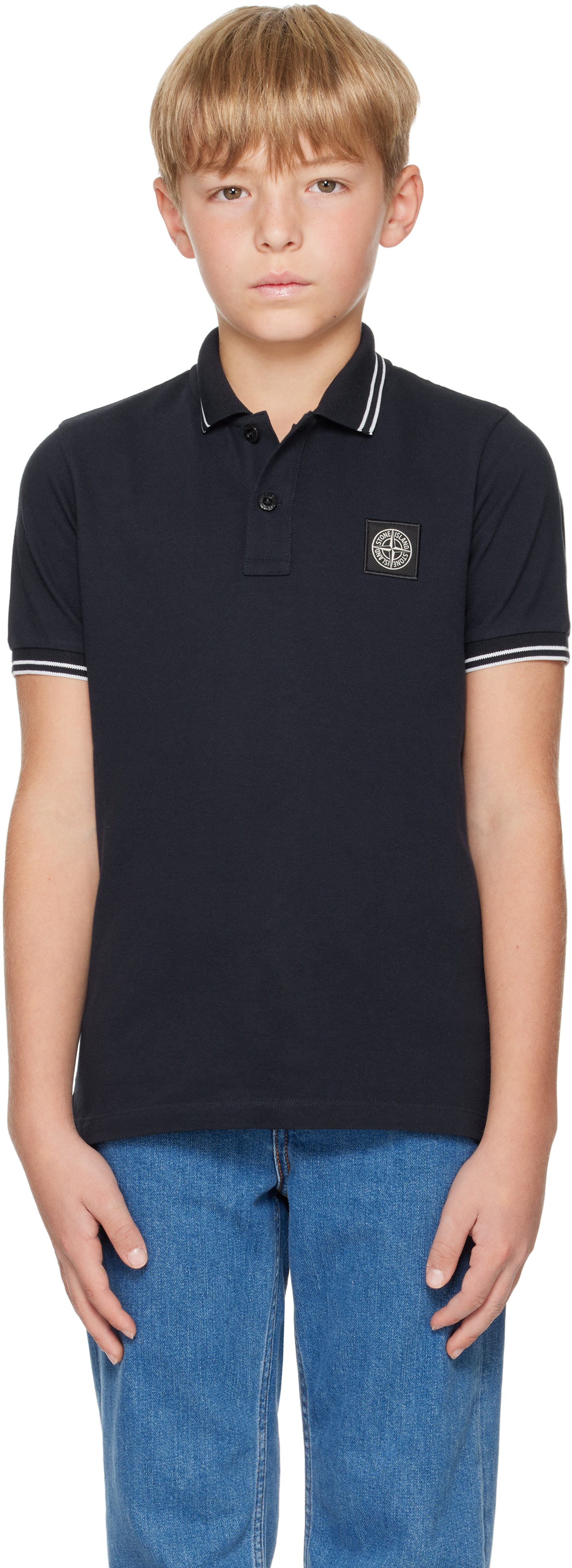 国内正規品　STONE ISLAND ネイビーウールシャツ　junior cp 国内正規品 STONE ISLAND ネイビーウールシャツ junior cp トップス