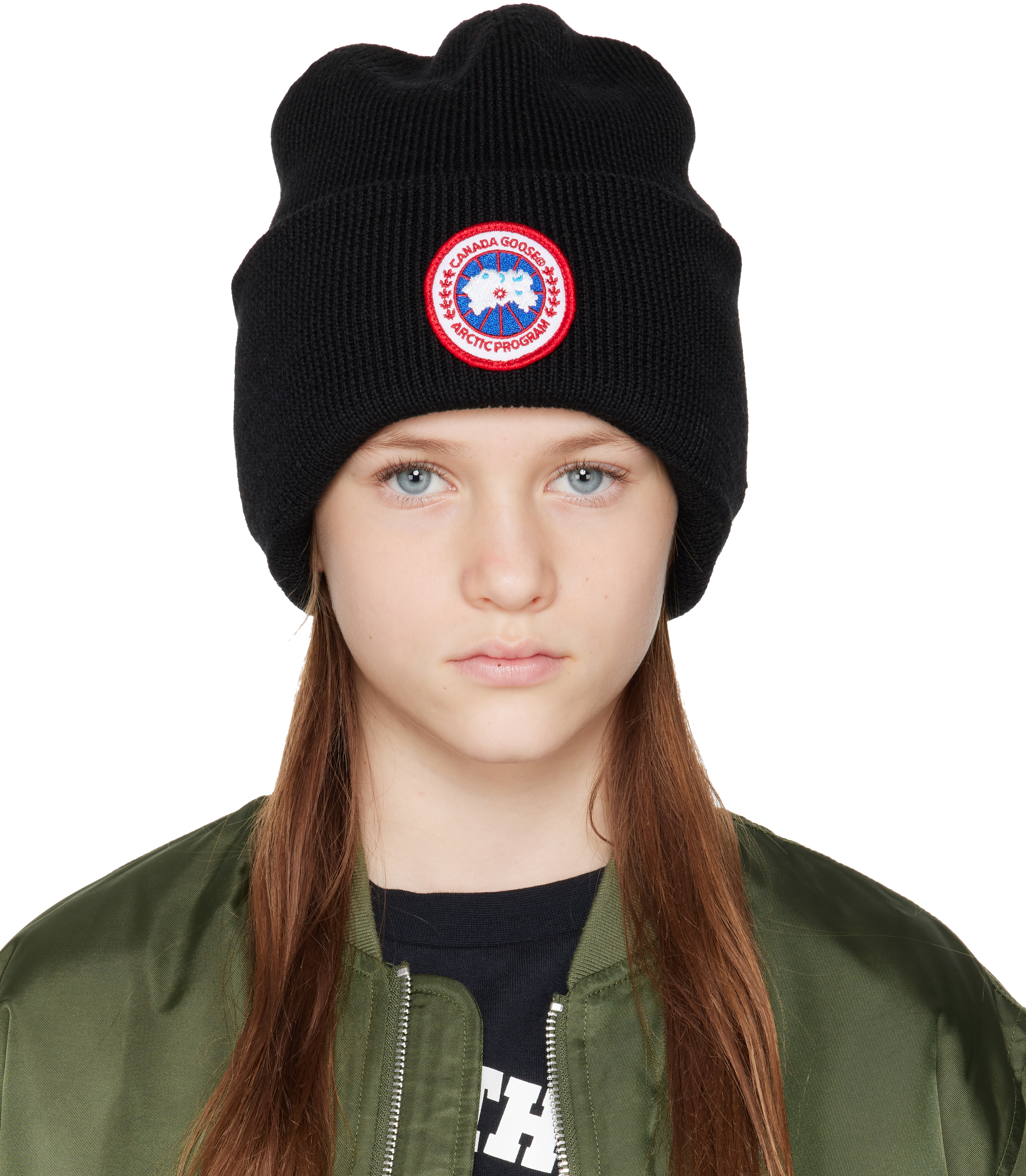 Canada Goose factory beanie kids