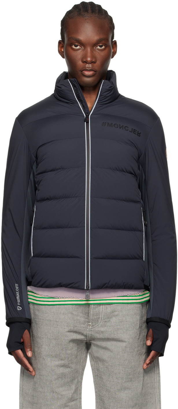 MONCLER GRAY POCOL MID LAYER DOWN JACKET 