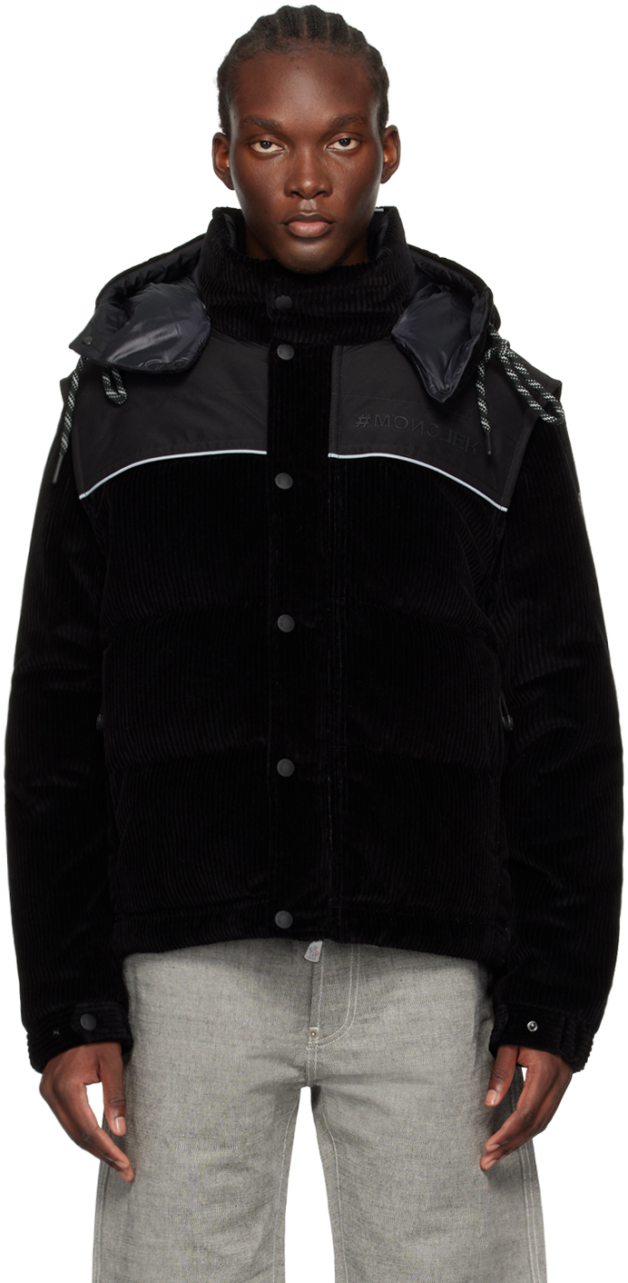 Shop Moncler Black Desot Down Jacket In 999 - Black