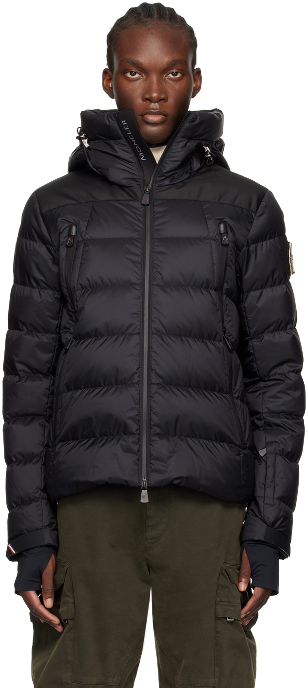 Shop Moncler Black Camurac Short Down Jacket In 999 - Black