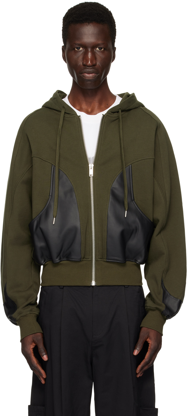 Green Relaxed Hoodie