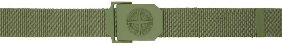 STONE ISLAND GREEN 94071 TAPE BELT 