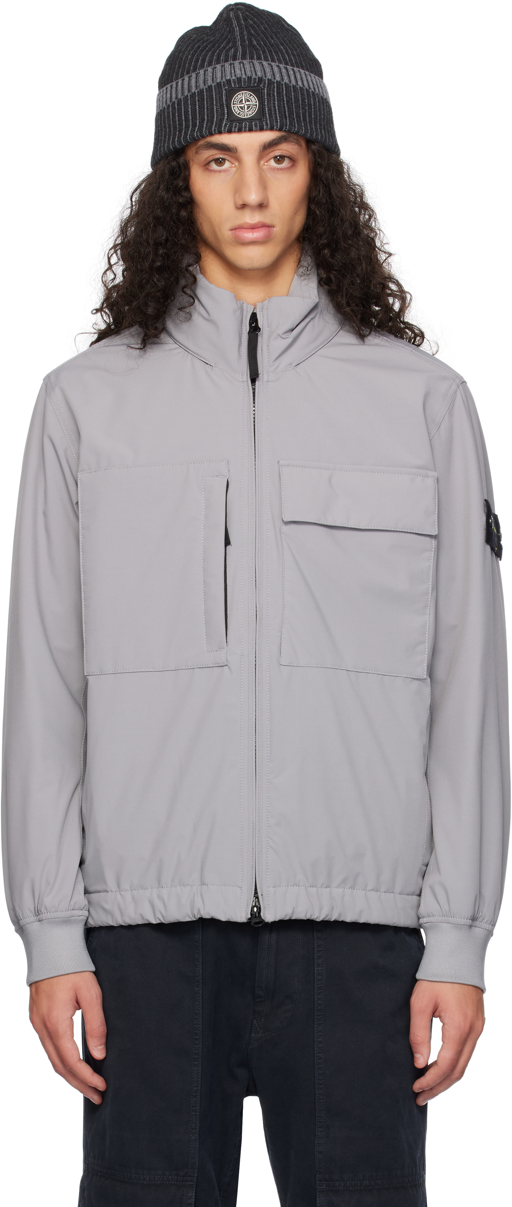 Gray 40527 Soft Shell-R PrimaLoft Insulated Jacket