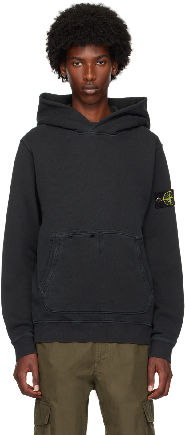 Ssense stone island hoodie on sale