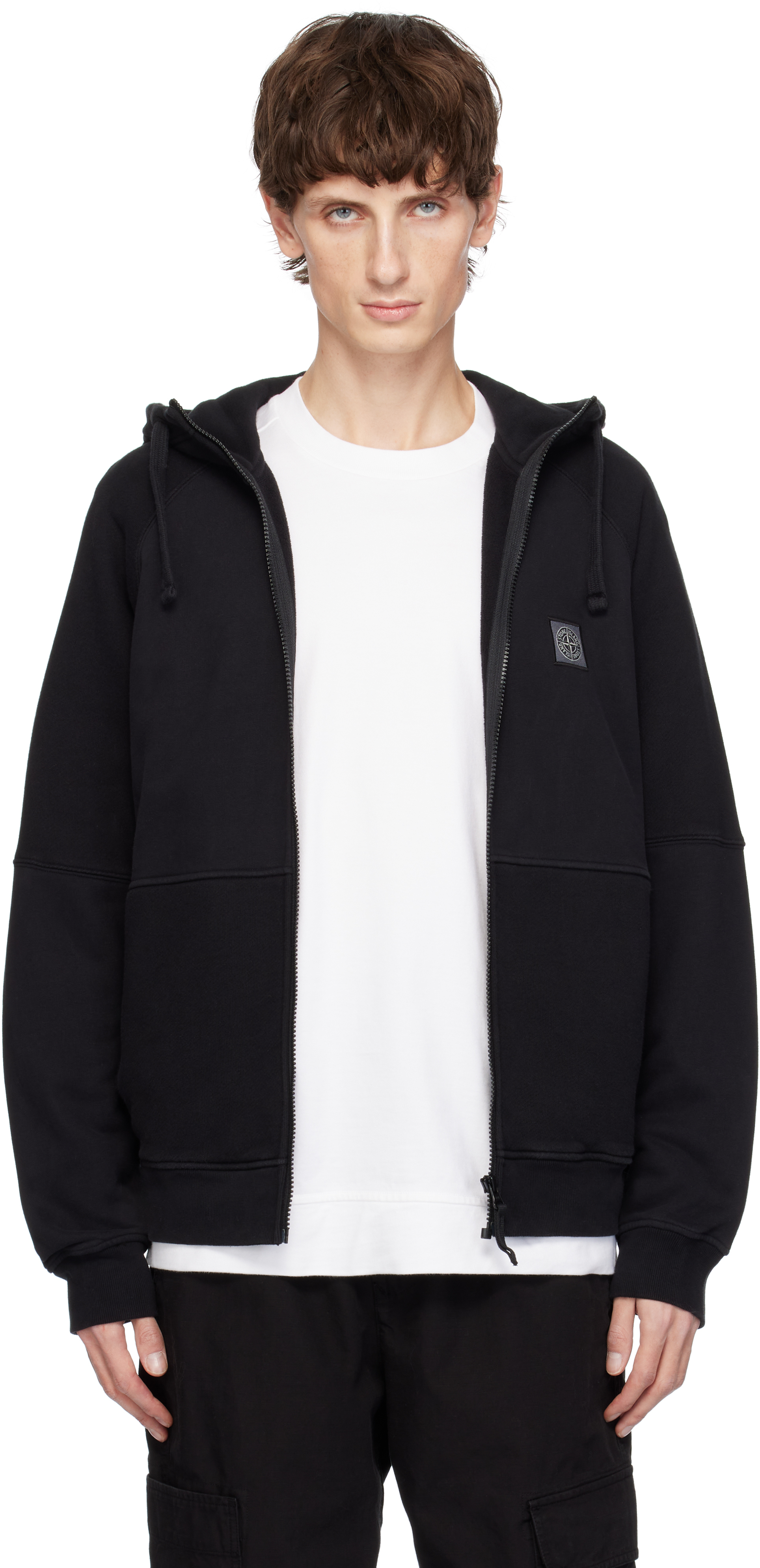 Black Two Tone Hoodie