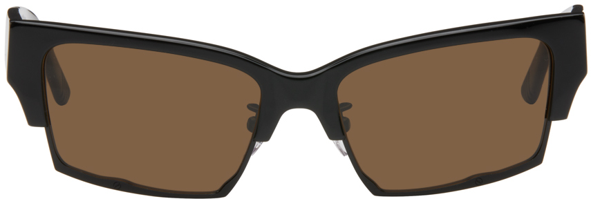 SSENSE Exclusive Black 'The Club' Sunglasses