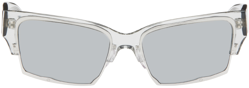 SSENSE Exclusive Gray 'The Club' Sunglasses