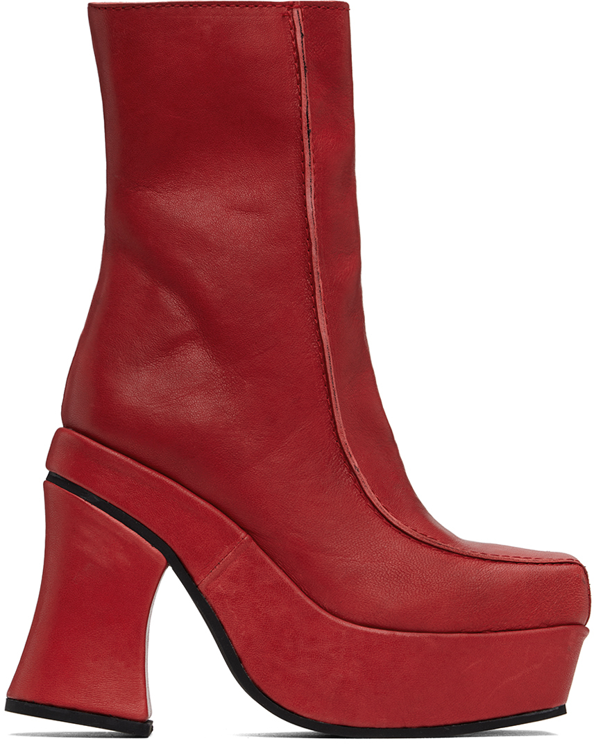 Red Climax Boots