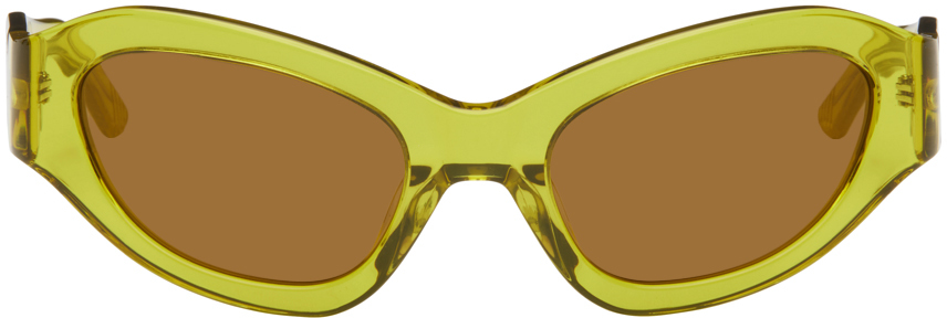 SSENSE Exclusive Yellow 
The Bug
 Sunglasses