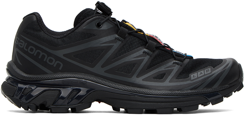 スニーカー Xt-6 Sneakers - SALOMON - Synthetic - Black Salomon XT-6 Trail Running Sneakers | Saks Fifth Avenue